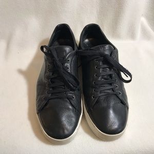 Rag & Bone Black Leather Sneakers